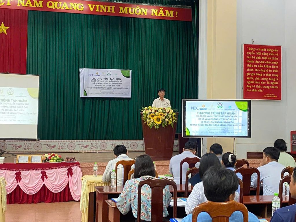 Tổng Kết Hai Buổi Tập Huấn Chuyên Đề: Từ Mã Vùng Trồng Đến Bảo Hiểm – Chuỗi Giá Trị Nông Sản Hướng Xuất Khẩu