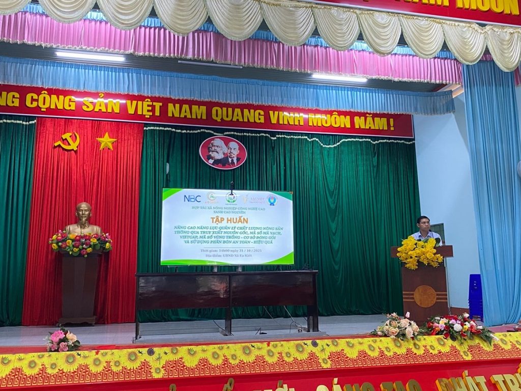 Ea Kiết (Đắk Lắk): Tập Huấn Chuyên Đề Về Mã Số Vùng Trồng, VietGAP Và Truy Xuất Nguồn Gốc Nông Sản