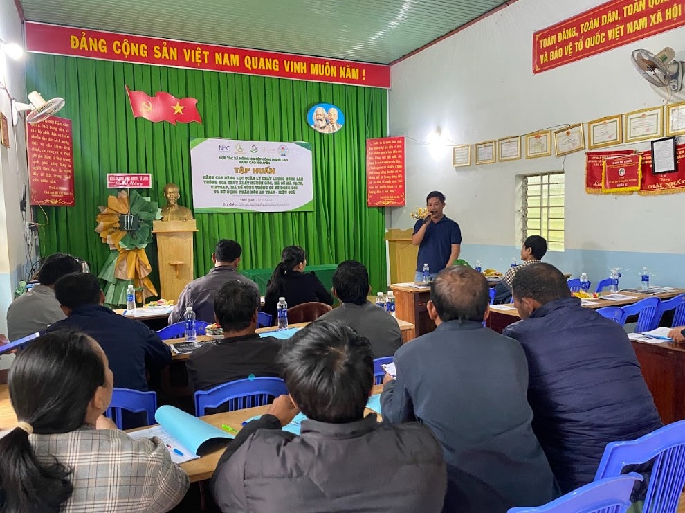 HTX Xanh Cao Nguyên Tổ Chức Tập Huấn Nâng Cao Chất Lượng Nông Sản Tại Ea Tul