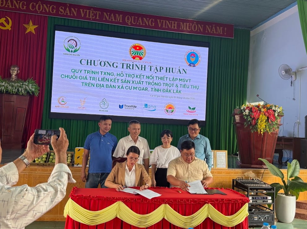 HTX Xanh Cao Nguyên Tổ Chức Tập Huấn Truy Xuất Nguồn Gốc, VietGAP Và Mã Số Vùng Trồng Tại Cư M’gar