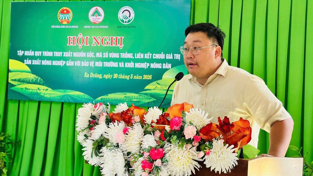 Hội Nông Dân Xã Ea Drăng Tập Huấn Nông Nghiệp Bền Vững, Đồng Hành Cùng Nông Dân Khởi Nghiệp Xanh