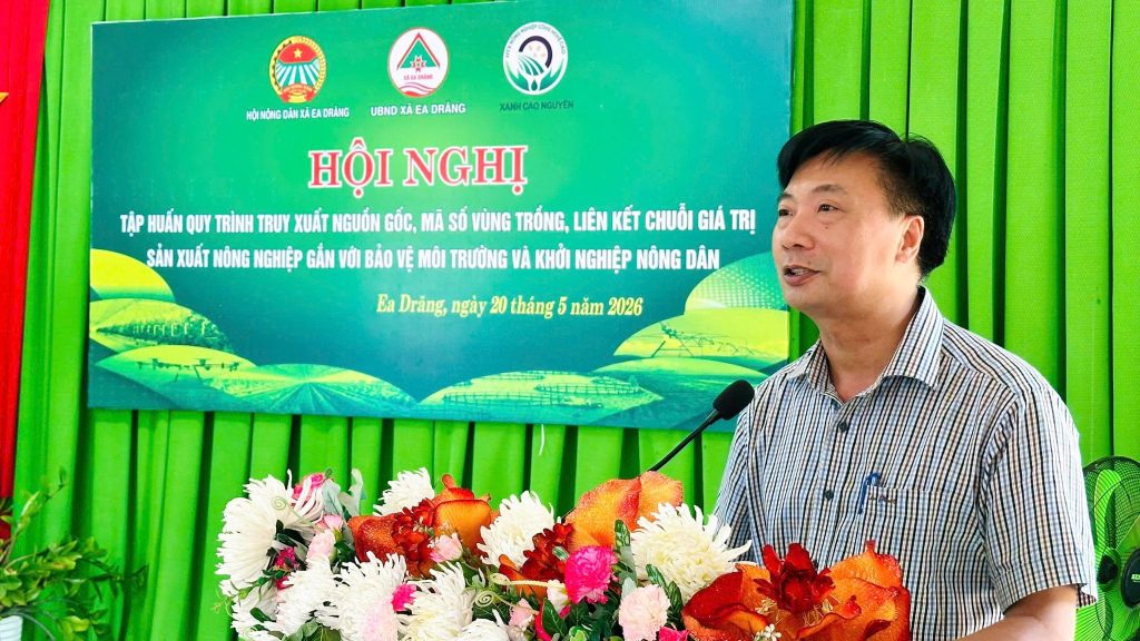 Hội Nông Dân Xã Ea Drăng Tập Huấn Nông Nghiệp Bền Vững, Đồng Hành Cùng Nông Dân Khởi Nghiệp Xanh