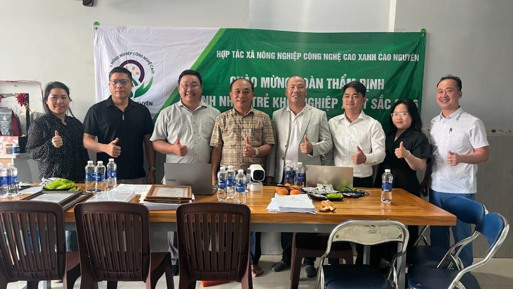 HTX Xanh Cao Nguyên Đón Đoàn Thẩm Định Doanh Nhân Trẻ Khởi Nghiệp Xuất Sắc 2026